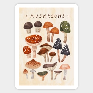 Mushrooms vol.1 Sticker